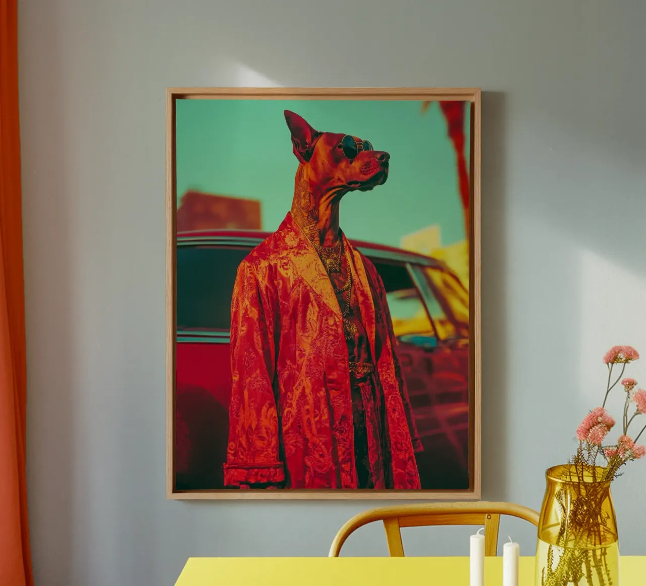 Doby tela da Affiches Chien Originales – Dogland