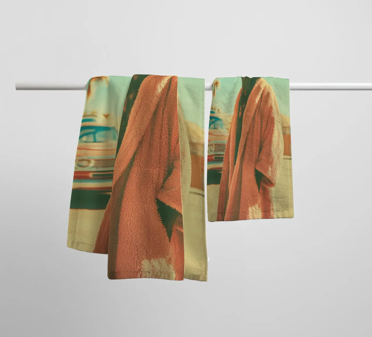 Luny asciugamano da bagno da Affiches Chien Originales – Dogland