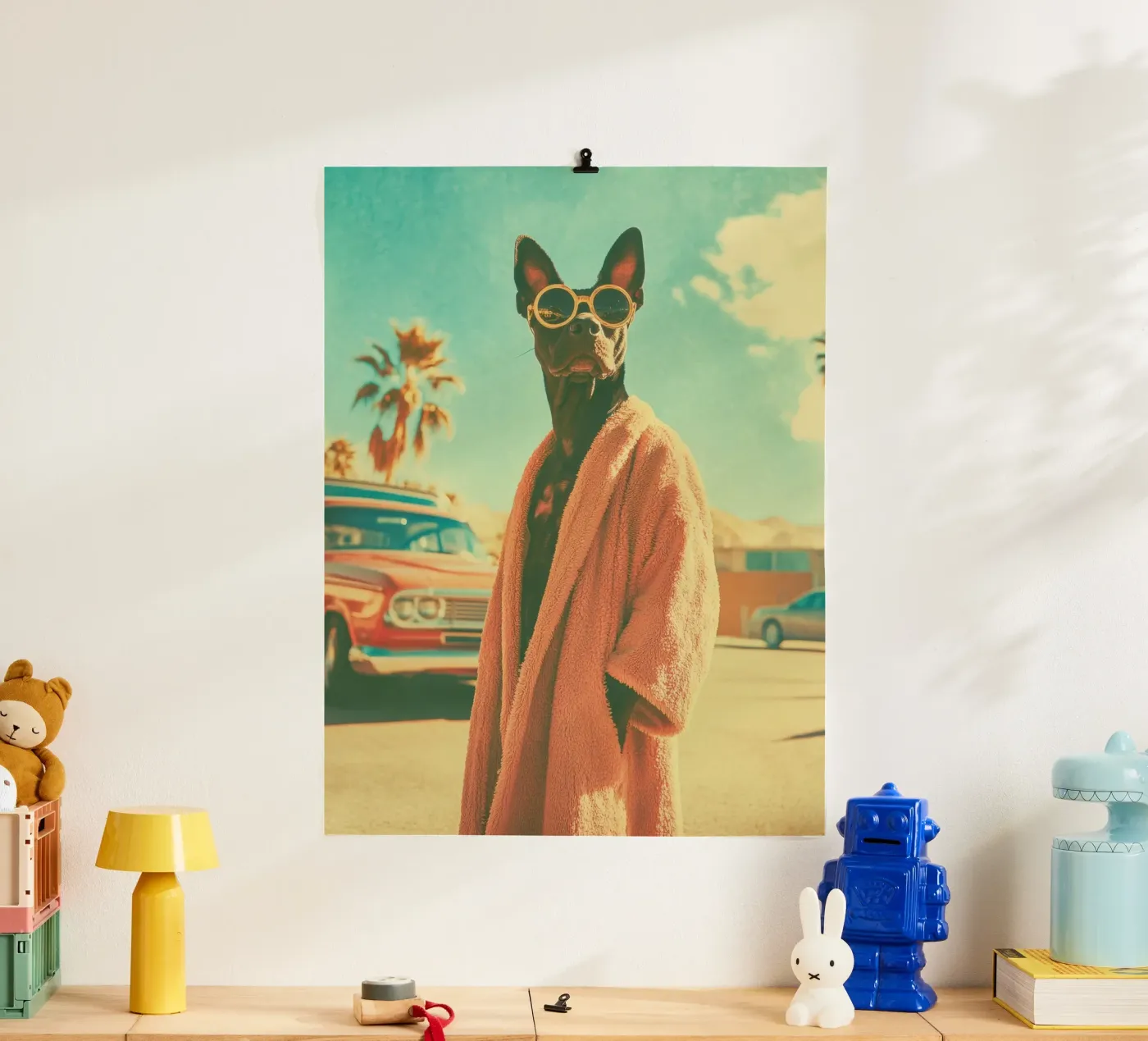 Luny poster da Affiches Chien Originales – Dogland