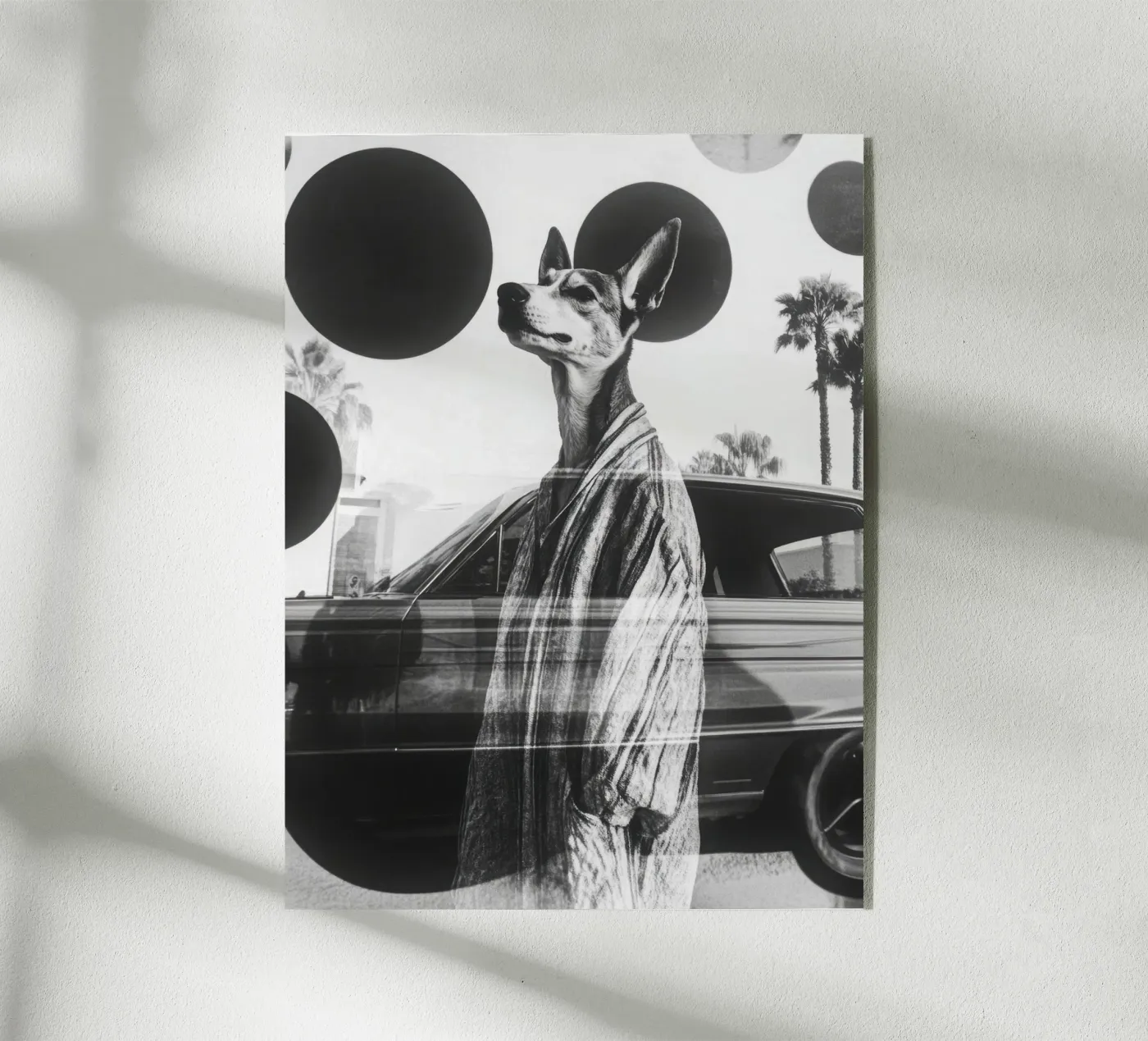 Samy Acryl-Glas von Affiches Chien Originales – Dogland