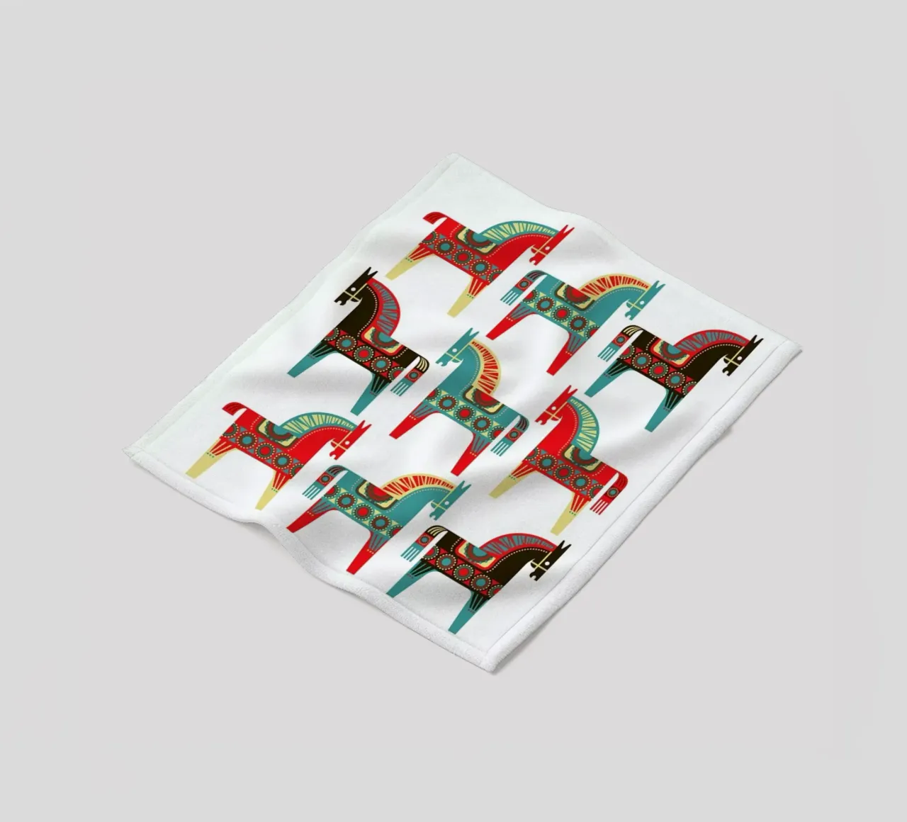 Dala Horses 1 coperta in pile da Visual Philosophy