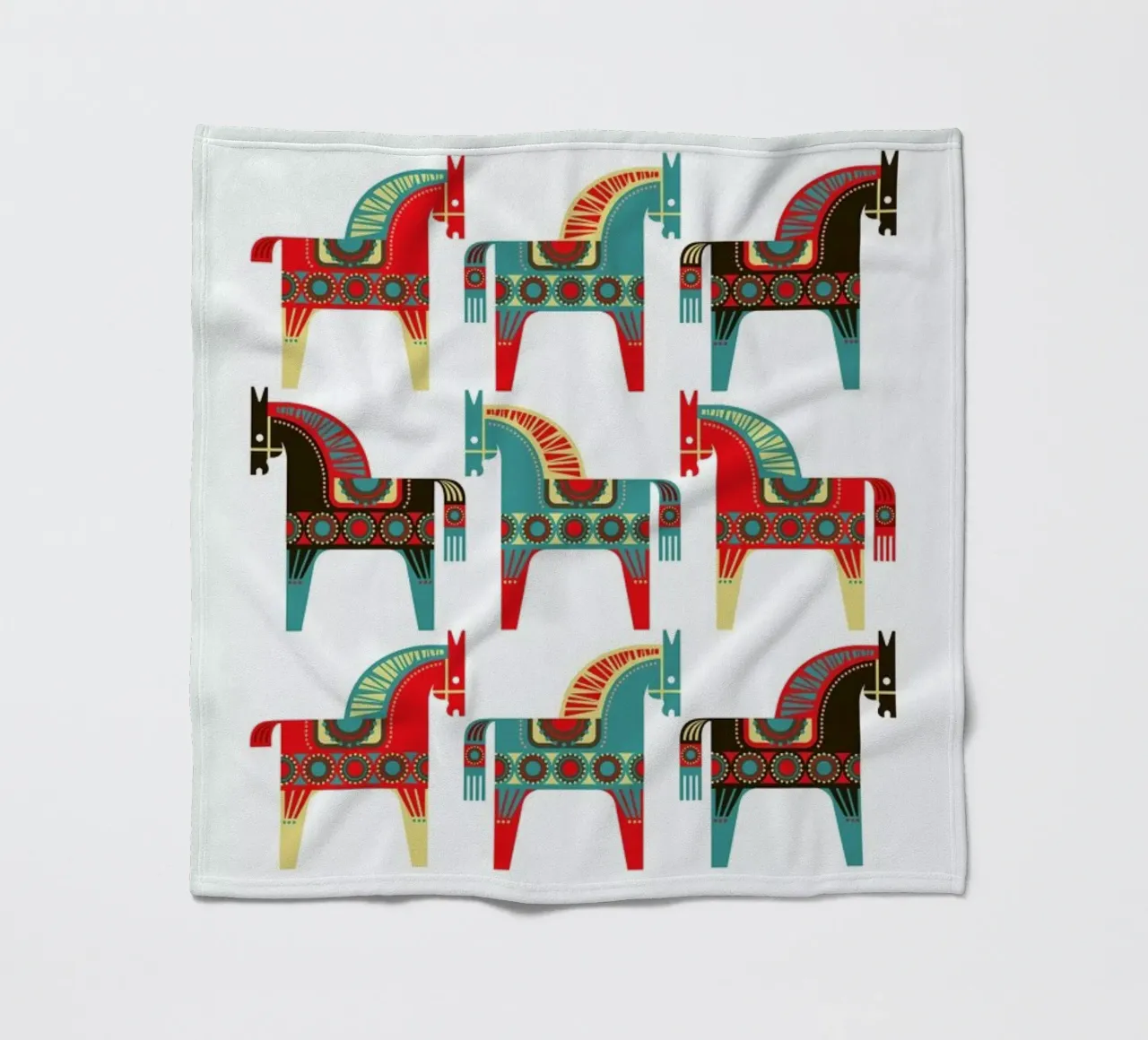 Dala Horses 1 coperta in pile da Visual Philosophy
