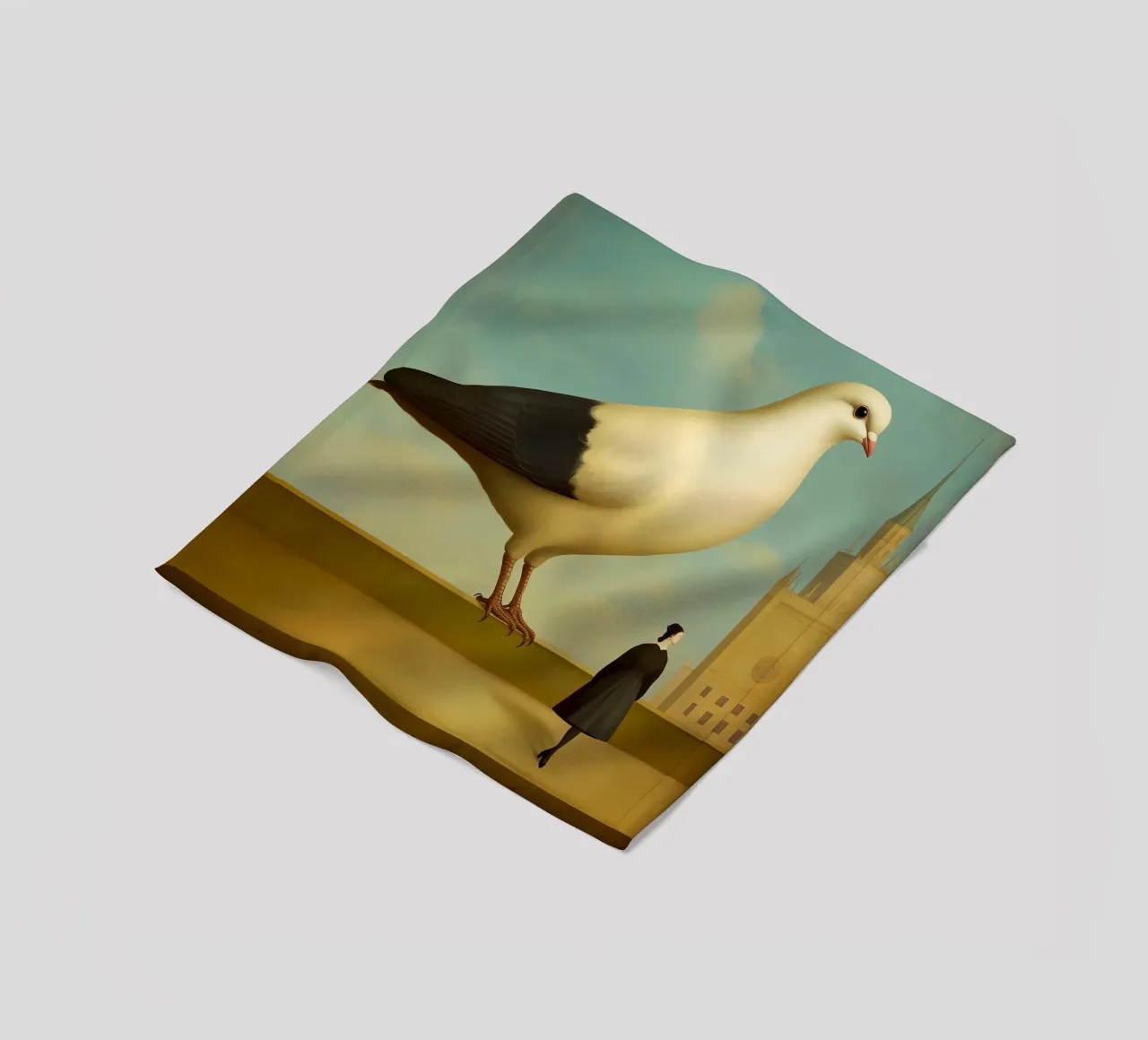 Silent Guardian coperta in pile da christephania
