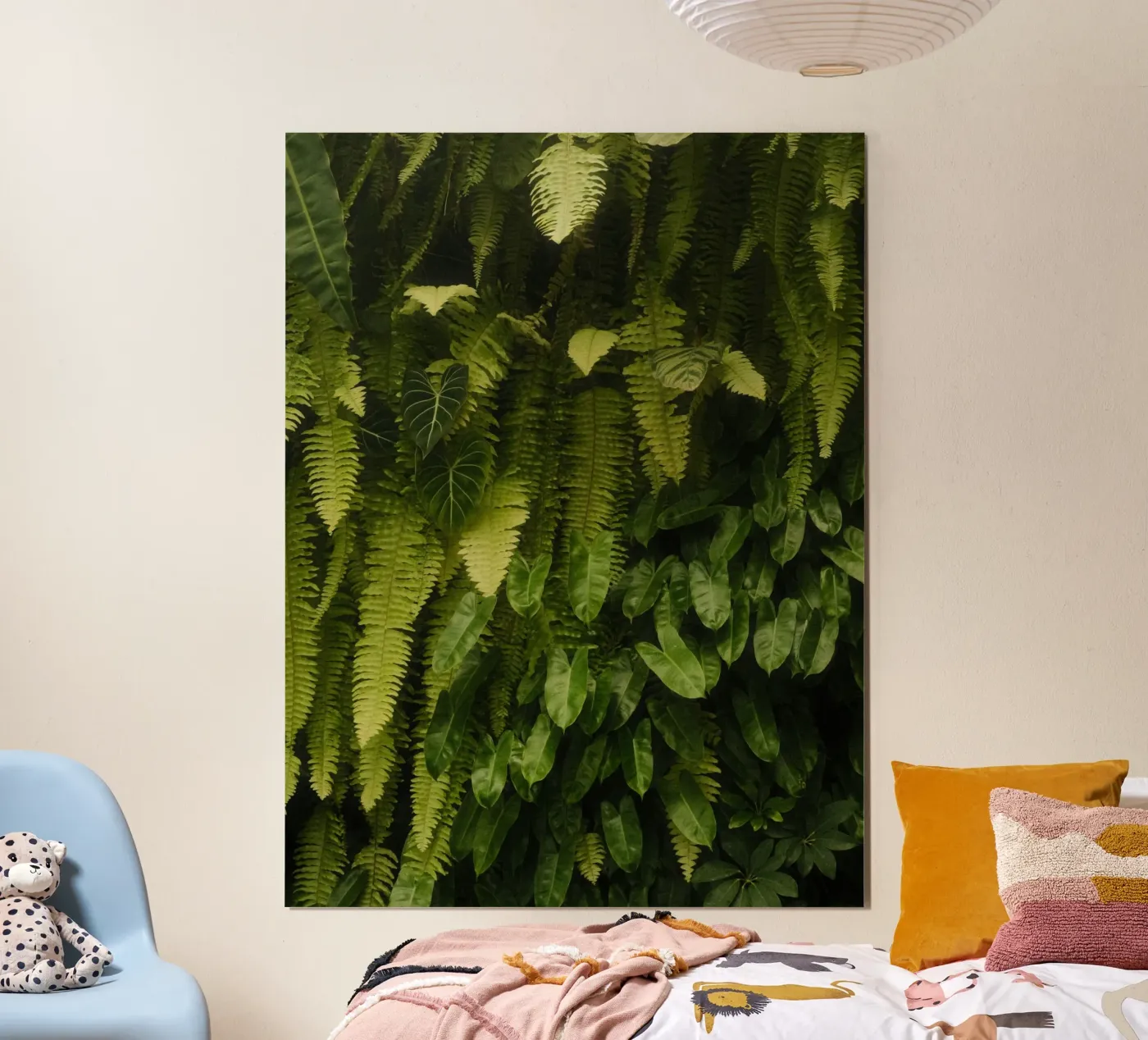 leaf shape the wave poster by juli