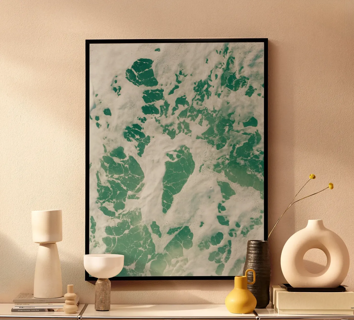 wave foam poster da juli