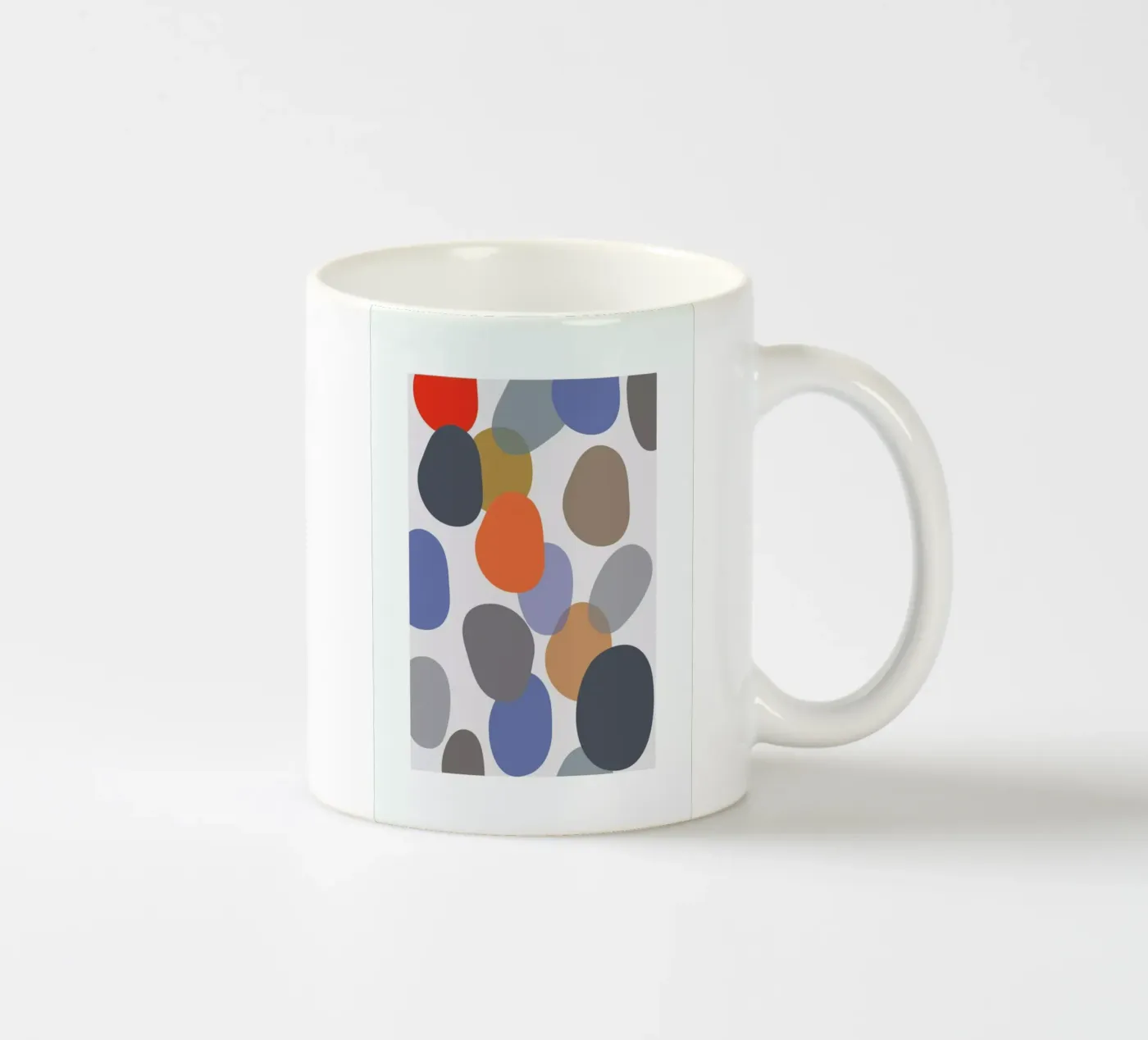 Beach Comber 2 ceramic mug by Visual Philosophy