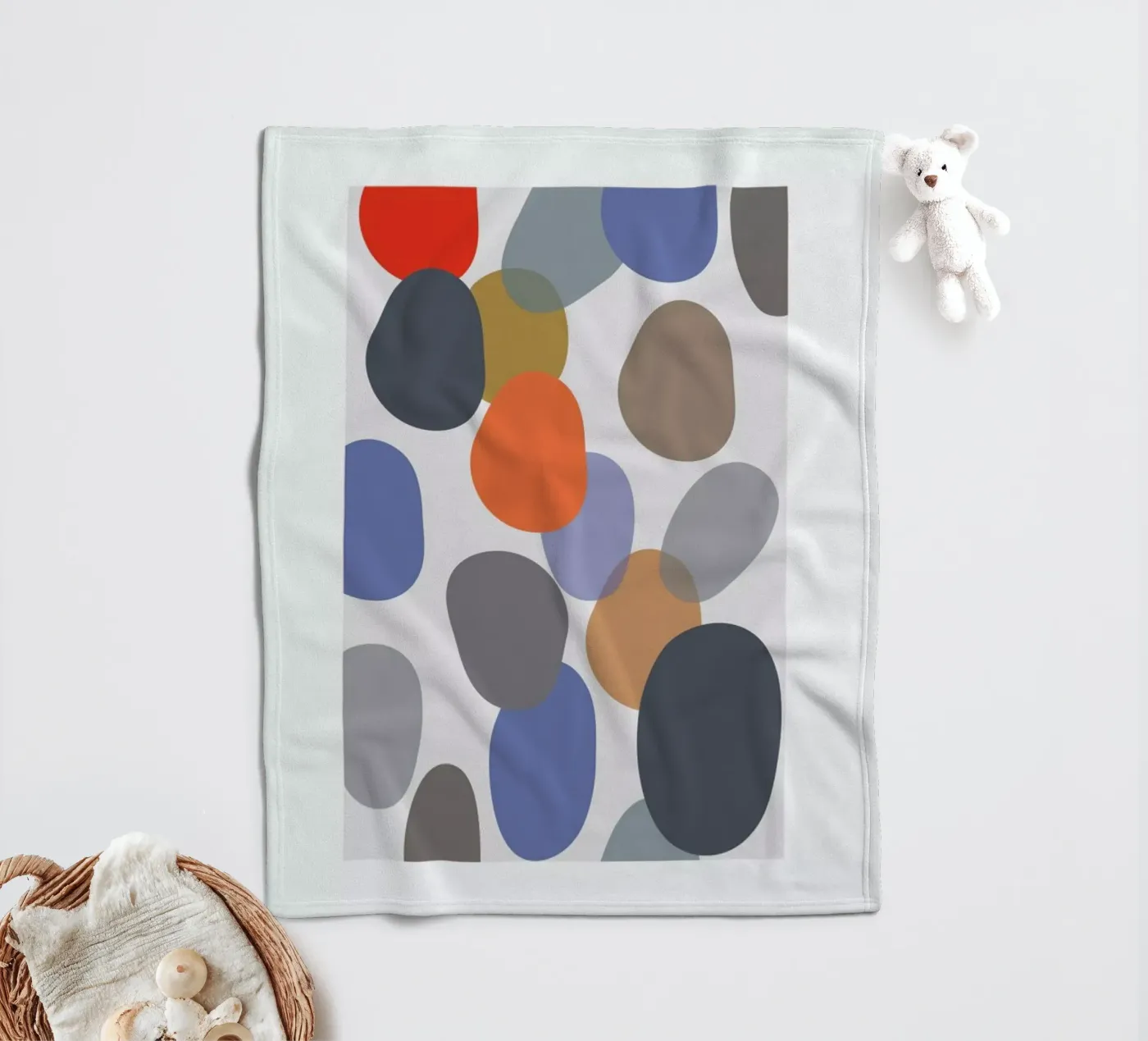 Beach Comber 2 fleece blanket by Visual Philosophy