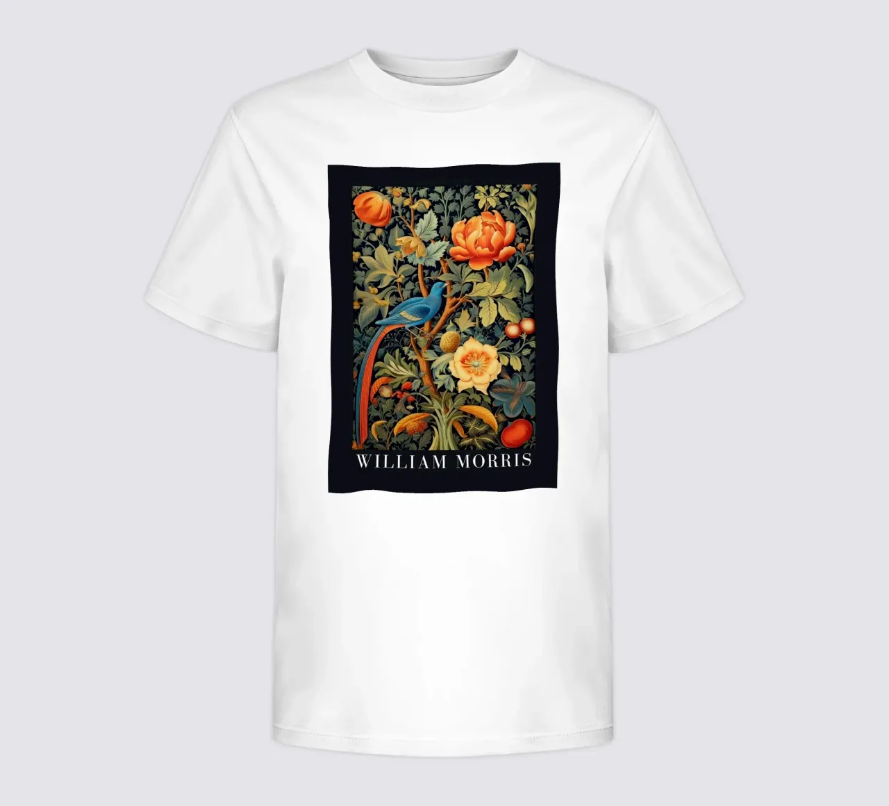 William Morris "Patterns of Nature: William Morris' Floral Pr kids t-shirt by Nikis Art Studio