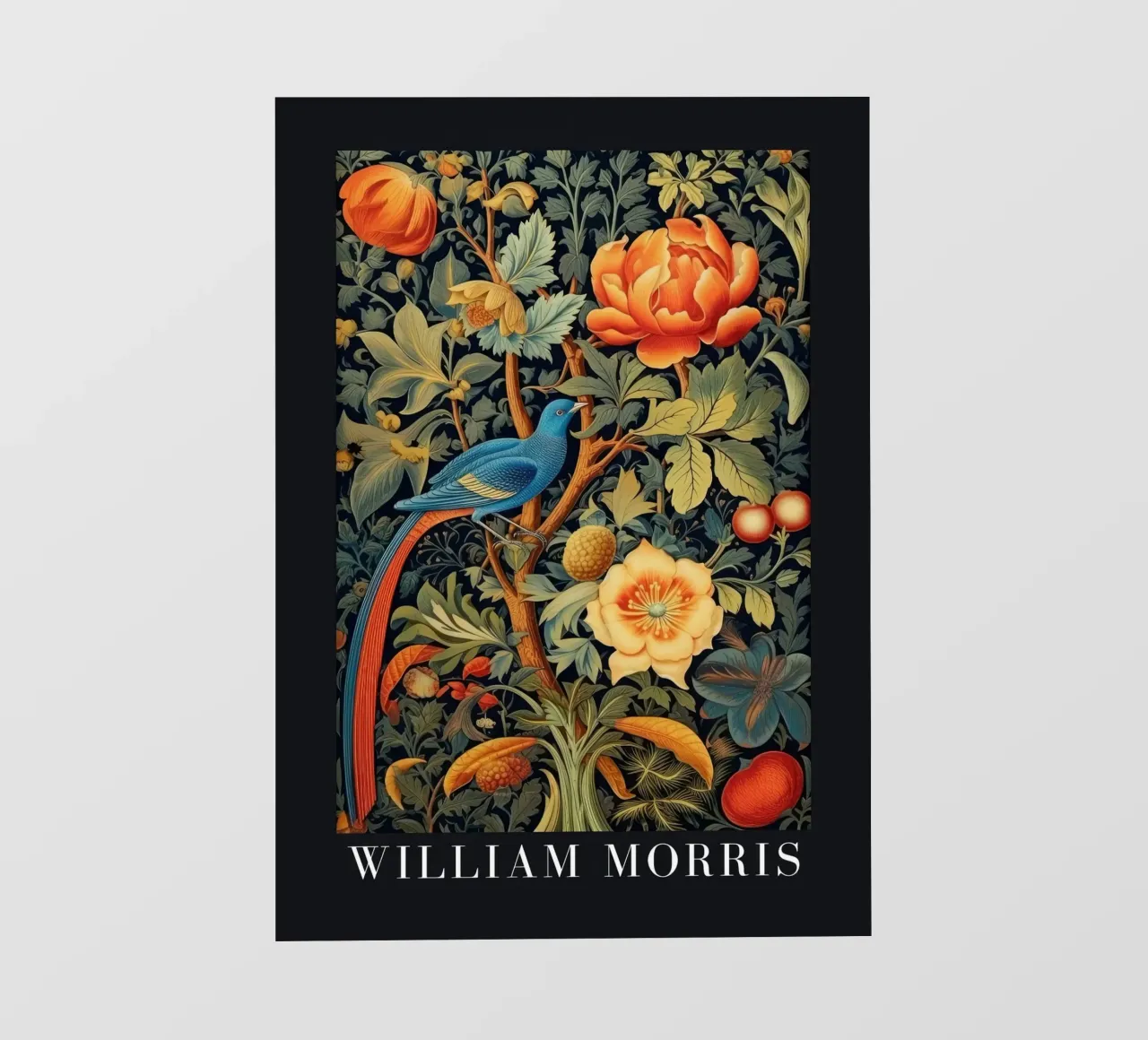 William Morris "Patterns of Nature: William Morris' Floral Pr telo in pvc da Nikis Art Studio