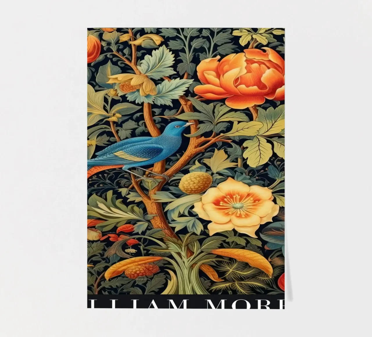 William Morris "Patterns of Nature: William Morris' Floral Pr pack de pegatina de Nikis Art Studio