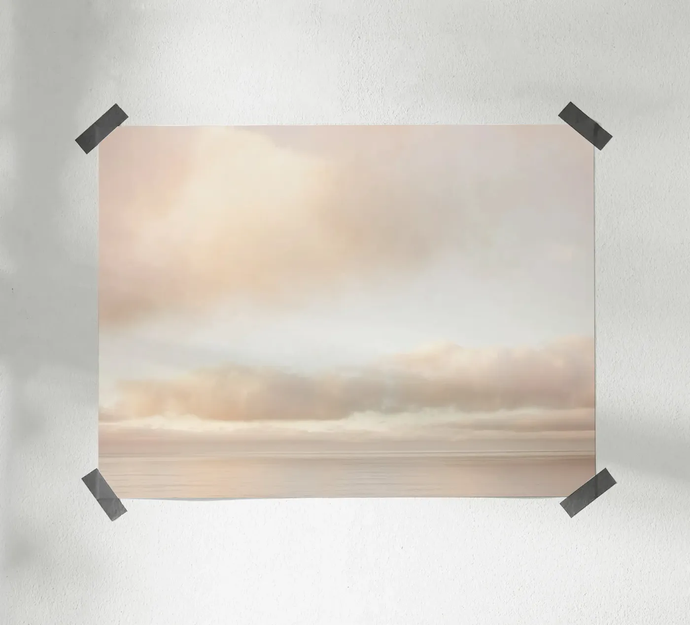 Soft Ocean Clouds poster da andreas12