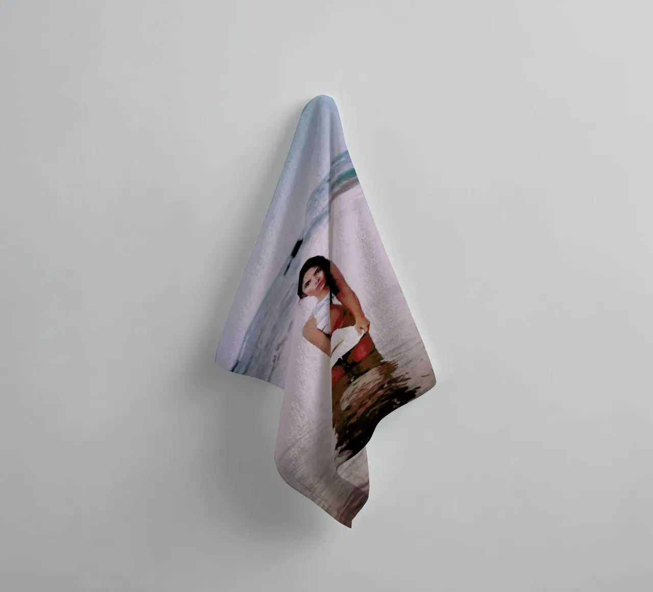 The Secret Sea I towel by Dani L.