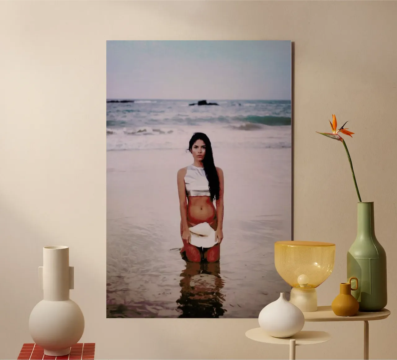 The Secret Sea I aluminium-dibond van Dani L.