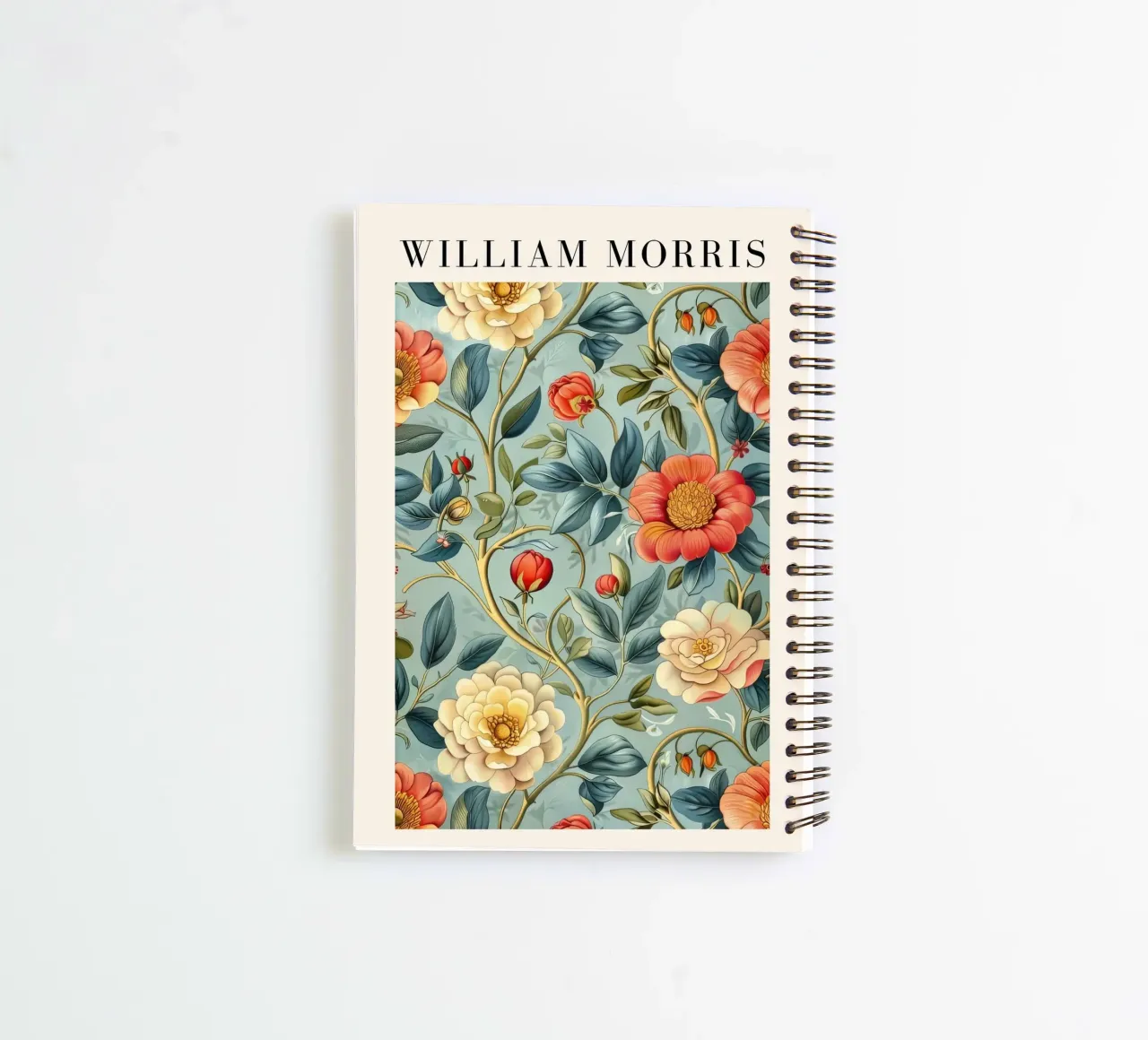 William Morris "Morris-Magie: Die Symphonie der Muster" Ringbuch von Nikis Art Studio