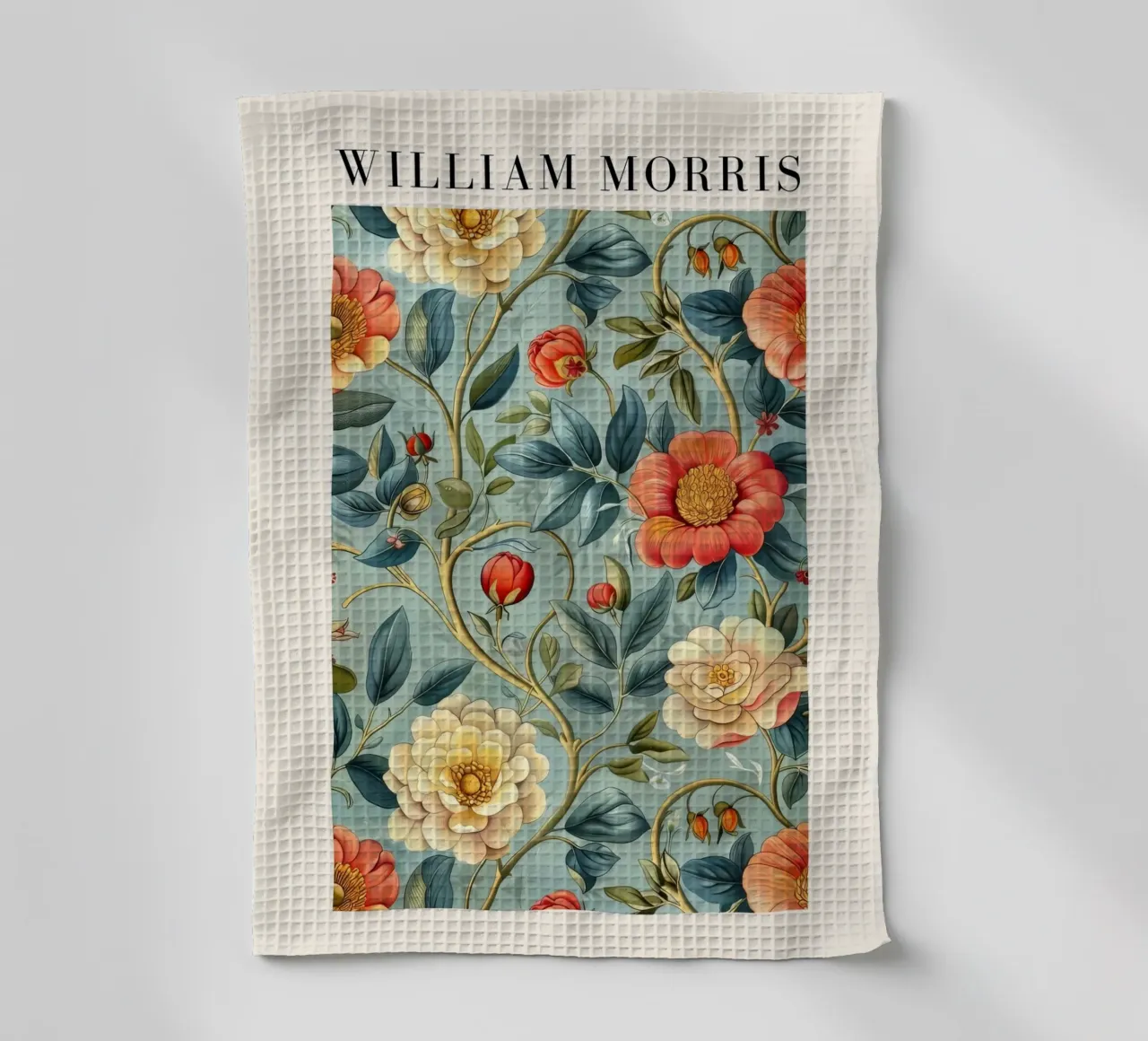 William Morris "Magie Morris : la symphonie des motifs" torchon de Nikis Art Studio