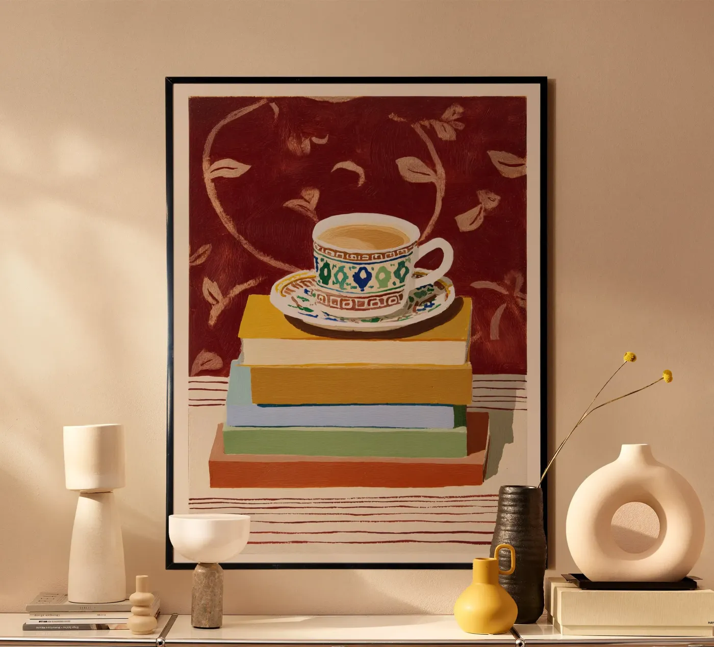 Caffè e capitoli poster da Aimee