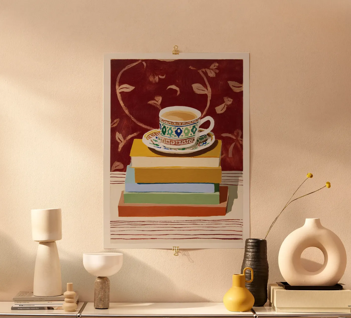 Caffè e capitoli poster da Aimee