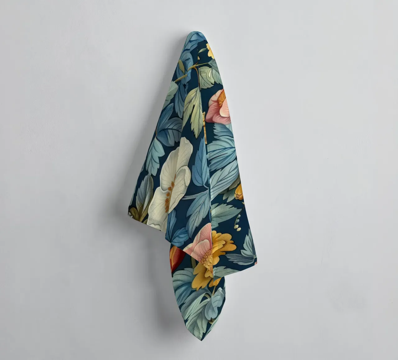 Fascino vittoriano: i capolavori di William Morris asciugamano da bagno da Nikis Art Studio