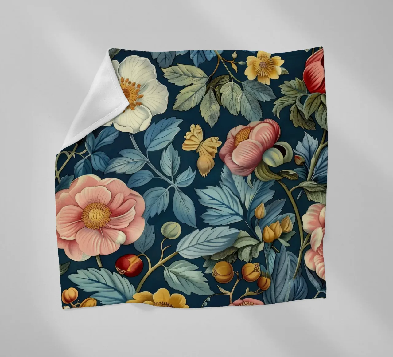 Fascino vittoriano: i capolavori di William Morris coperta in pile da Nikis Art Studio