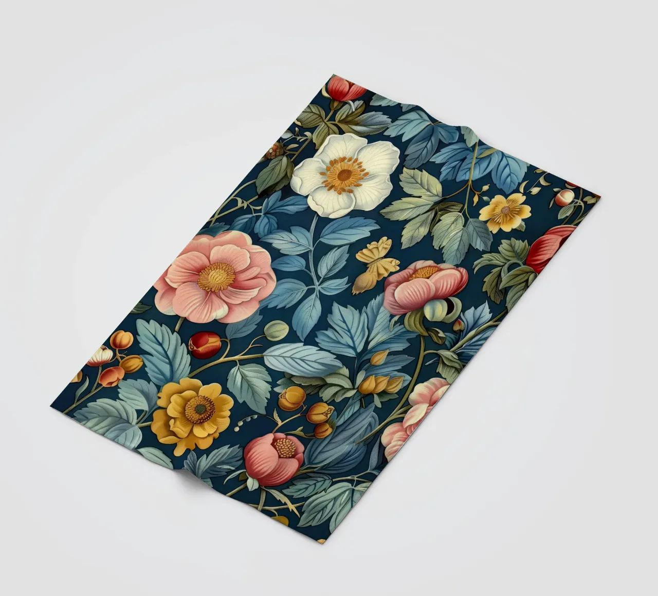 Fascino vittoriano: i capolavori di William Morris coperta in pile da Nikis Art Studio