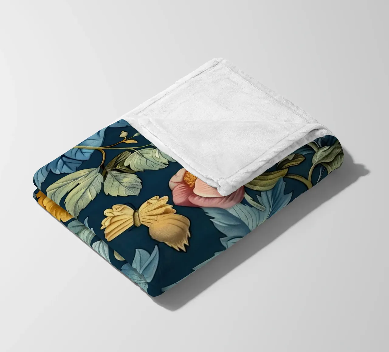 Fascino vittoriano: i capolavori di William Morris coperta in pile da Nikis Art Studio