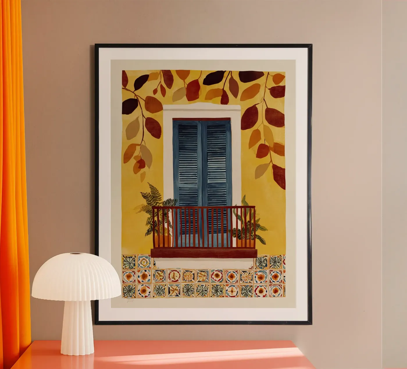 Balcone botanico poster da Aimee