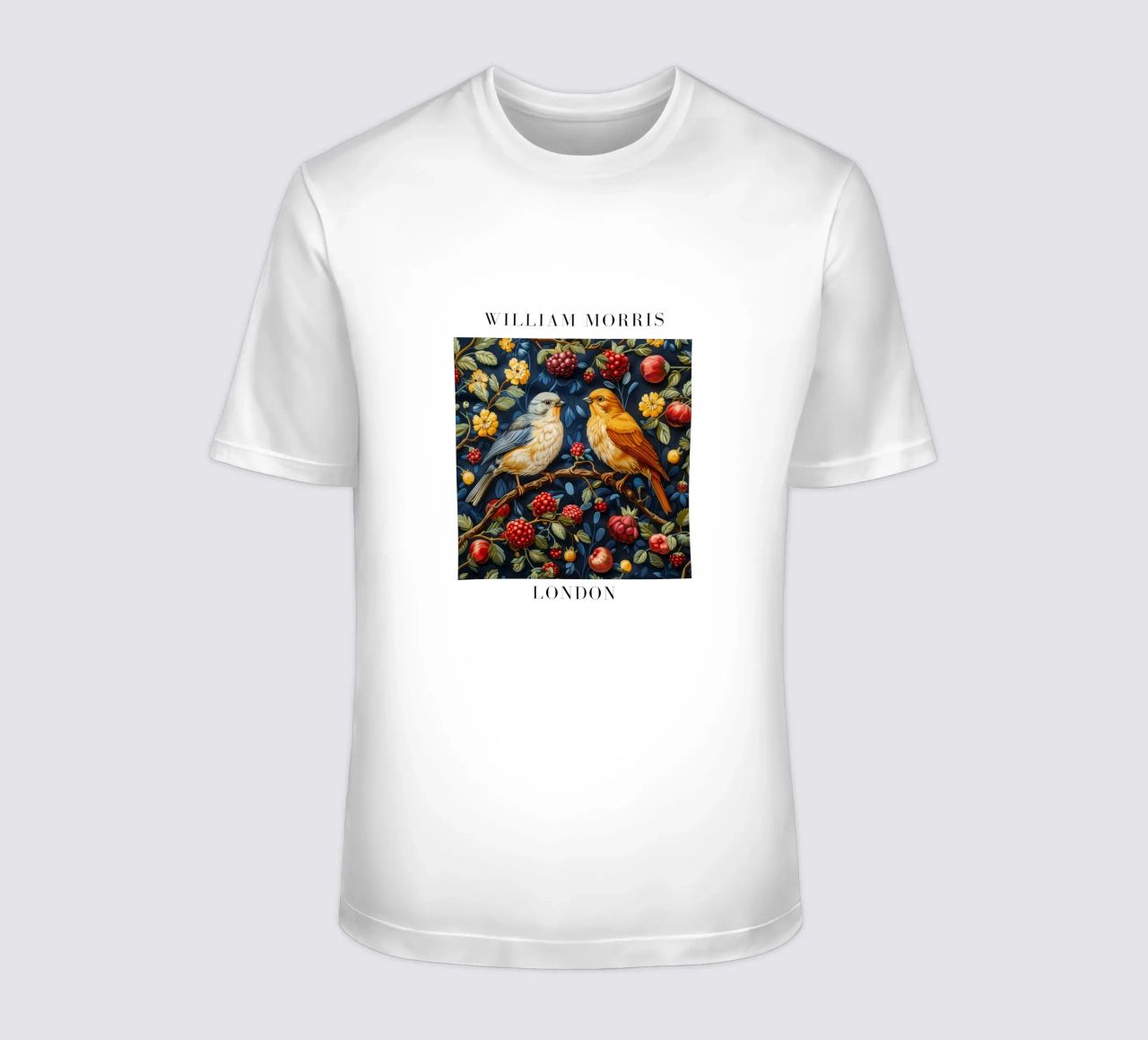 Patterns of Time: William Morris and the Aesthetics of Nature t-shirt by Nikis Art Studio