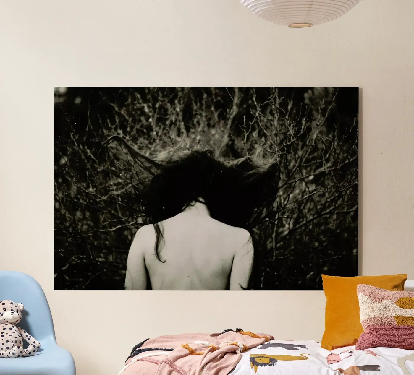 Jellyfish acryl van Dani L.