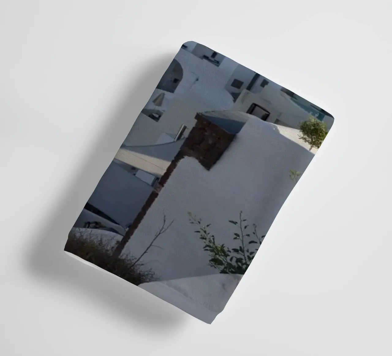 Santorini, Greece 2021 asciugamano da bagno da amuellerfotografie