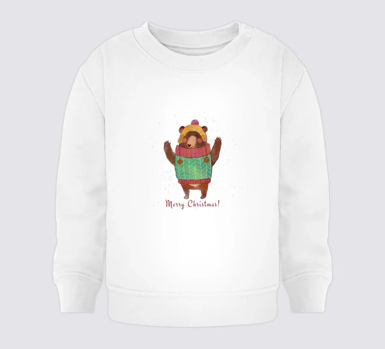 Buon Natale Bär felpa neonato da ArtDesign by KBK