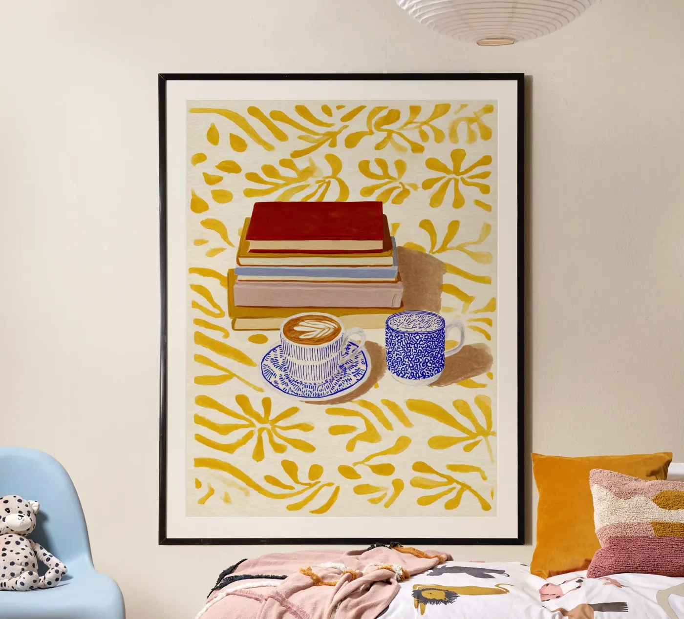 Caffè e libri poster da Aimee