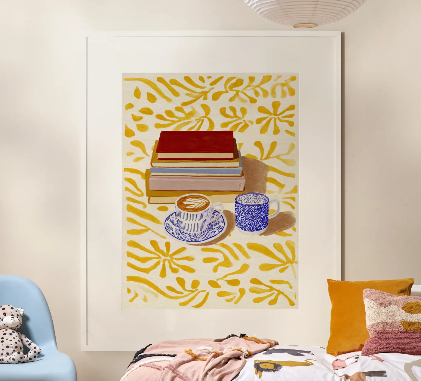 Caffè e libri poster da Aimee
