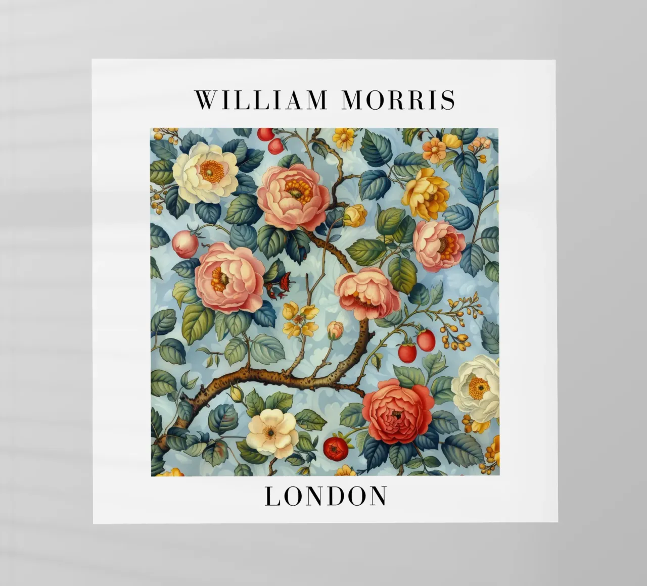 Focus sui modelli naturali: William Morris in fiore pellicola backlit da Nikis Art Studio