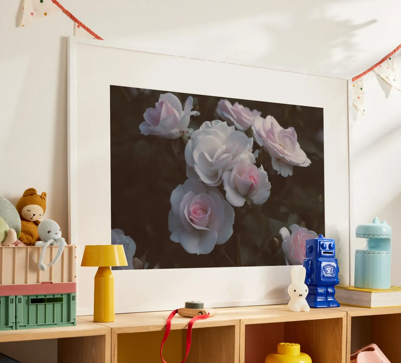 Esthetische rozen in roze hahnemühle van amuellerfotografie