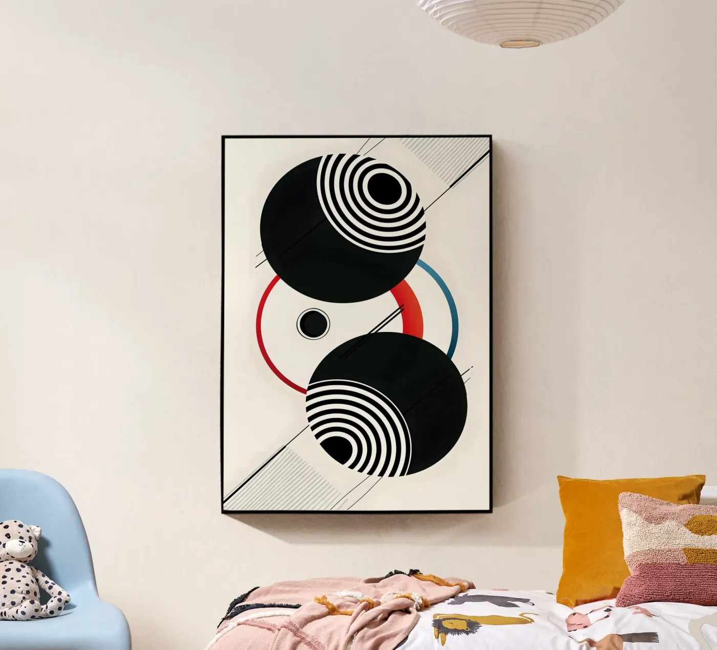 Bold geometric shapes plexiglass da LisaArtes