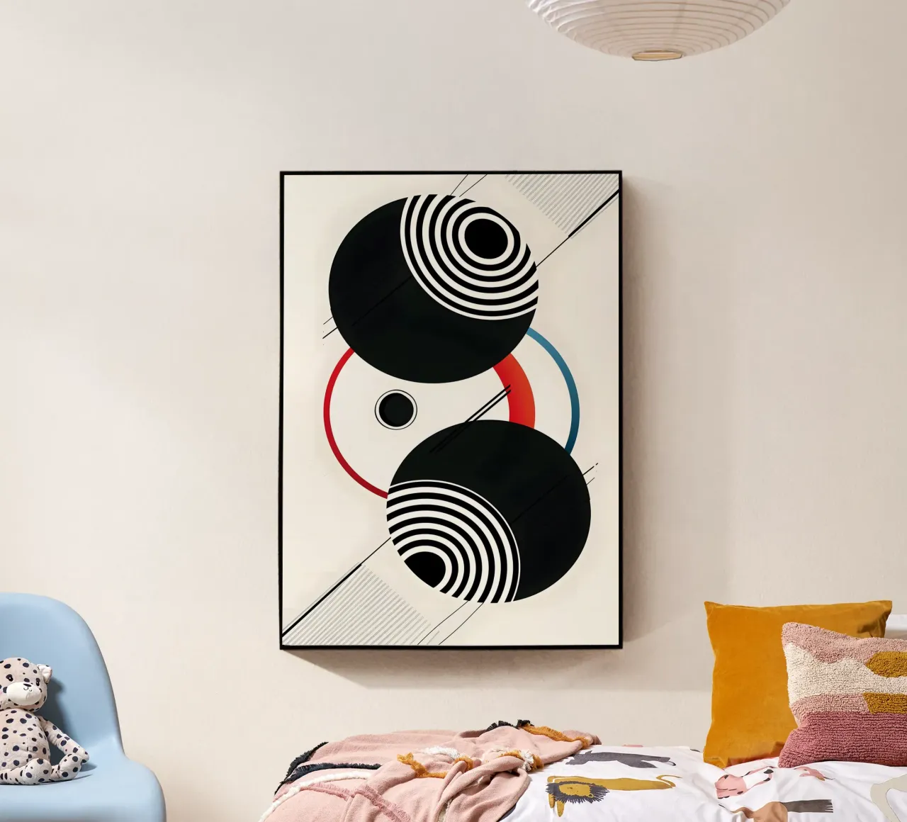 Bold geometric shapes plexiglass da LisaArtes