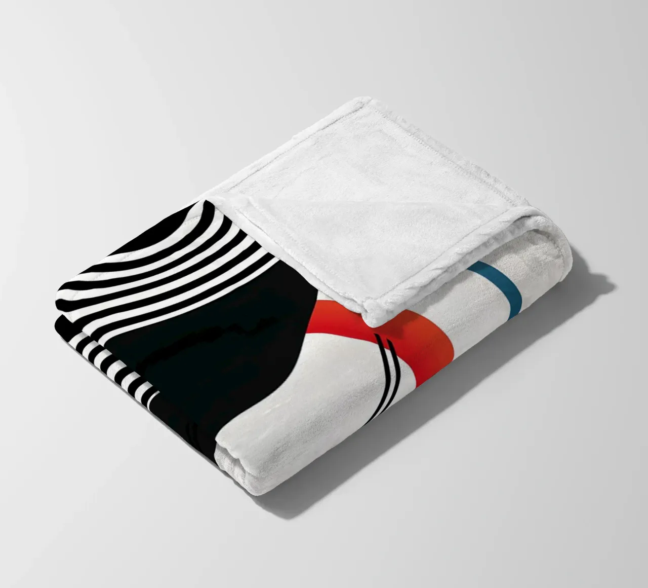 Bold geometric shapes coperta in pile da LisaArtes