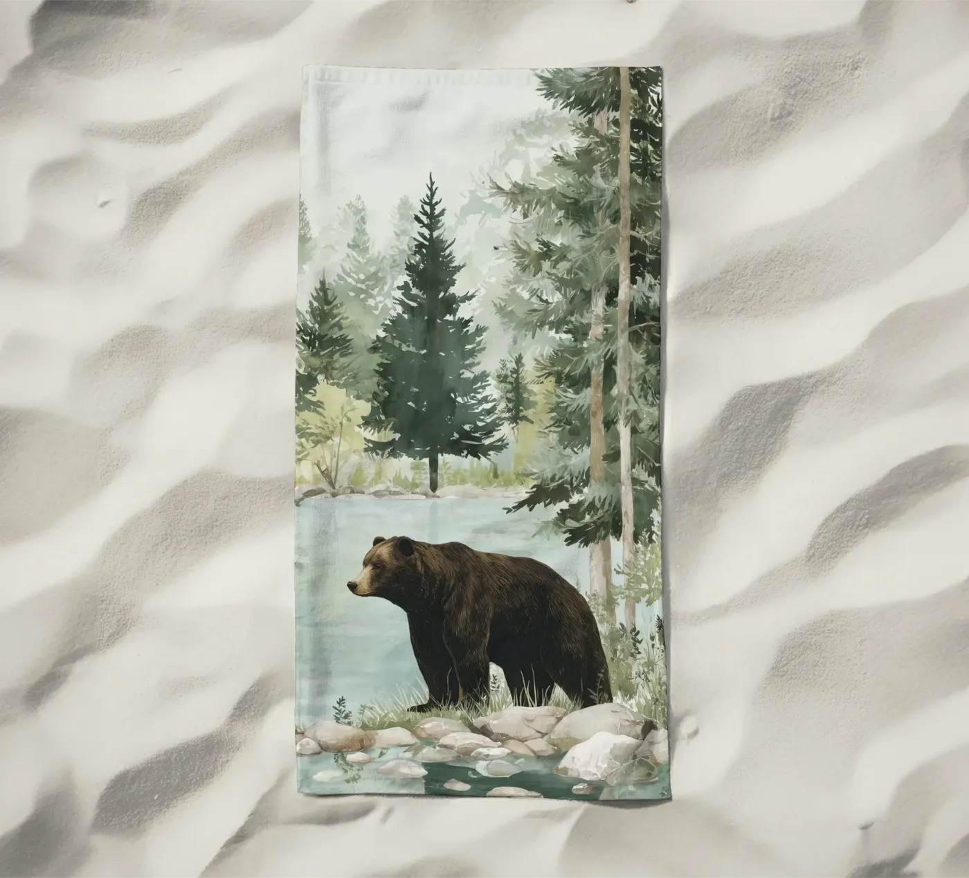 Brown Bear River telo mare da LUMA WILDLIFE