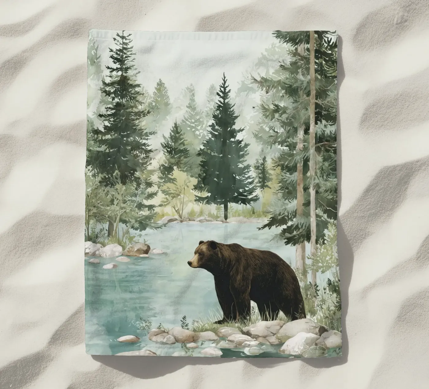 Brown Bear River telo mare da LUMA WILDLIFE