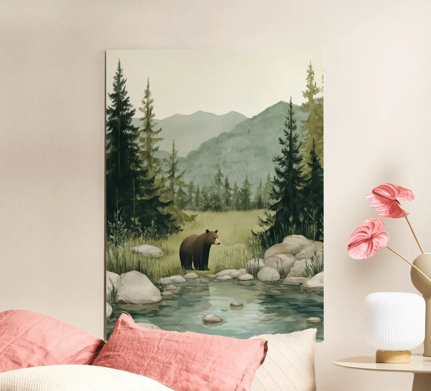 Mountain Bear poster by LUMA WILDLIFE