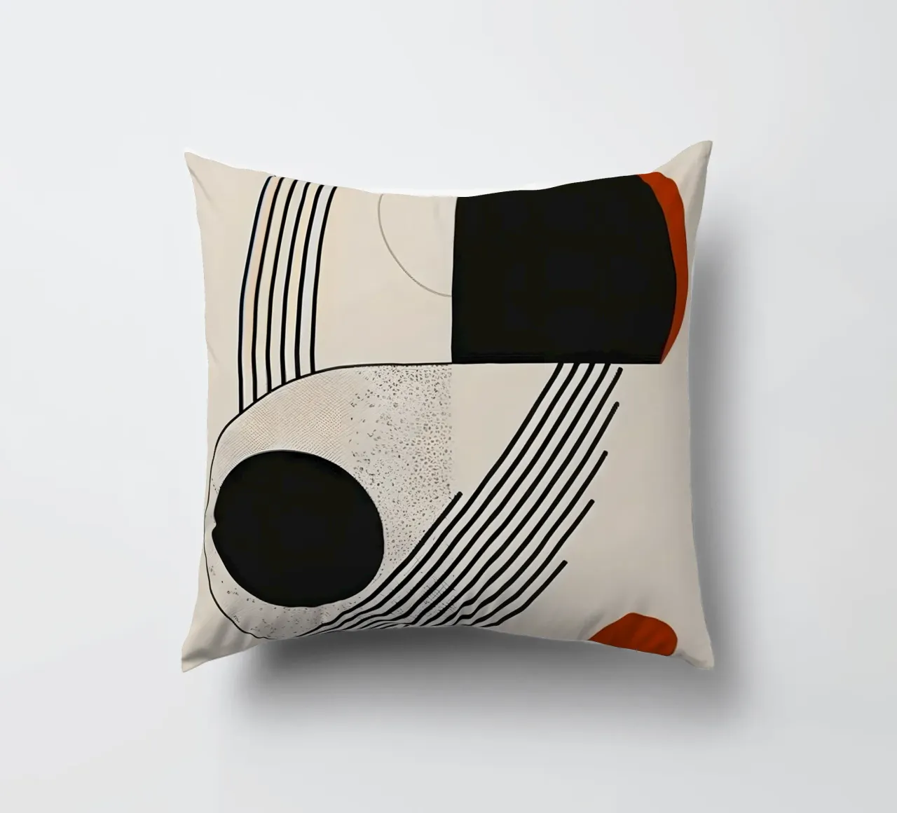 Geometric shapes and lines cuscino da LisaArtes