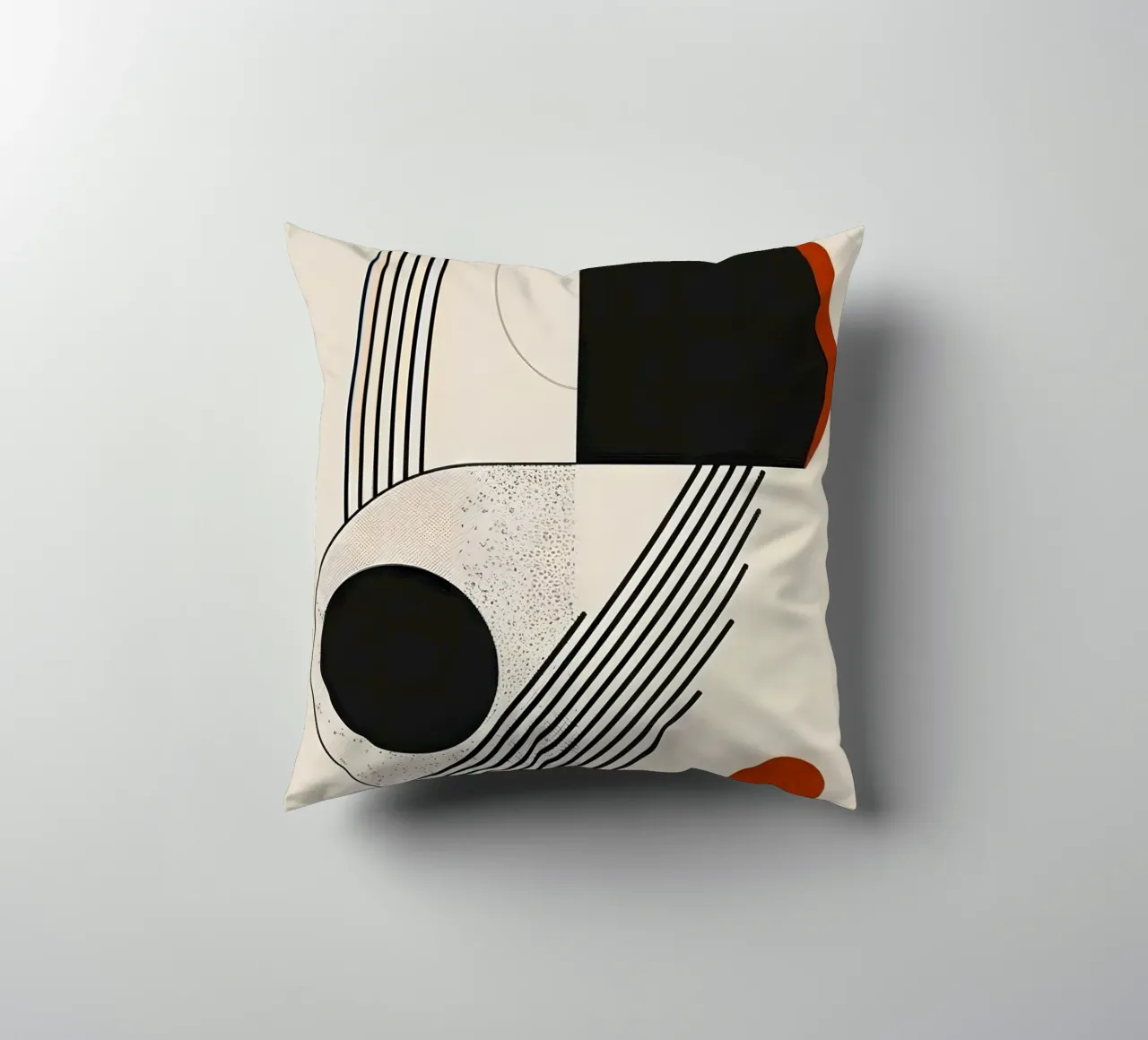 Geometric shapes and lines cuscino da LisaArtes