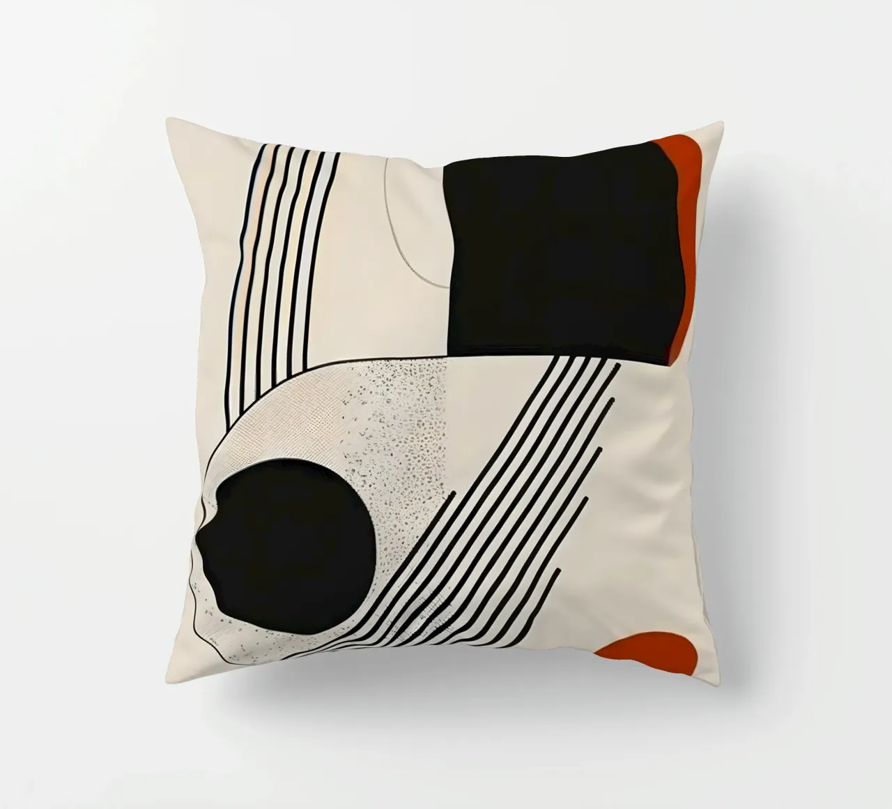 Geometric shapes and lines cuscino da LisaArtes