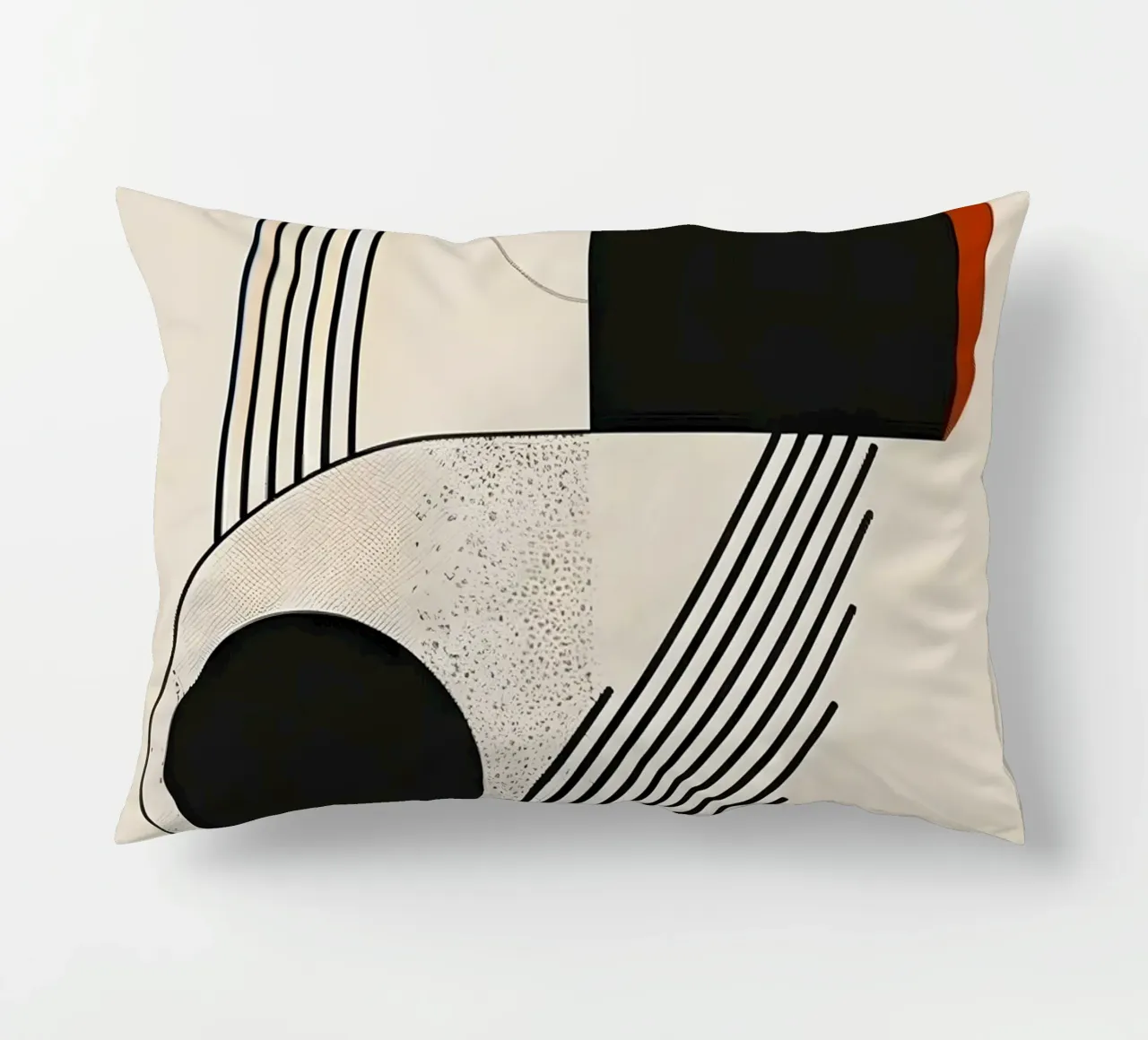 Geometric shapes and lines cuscino da LisaArtes