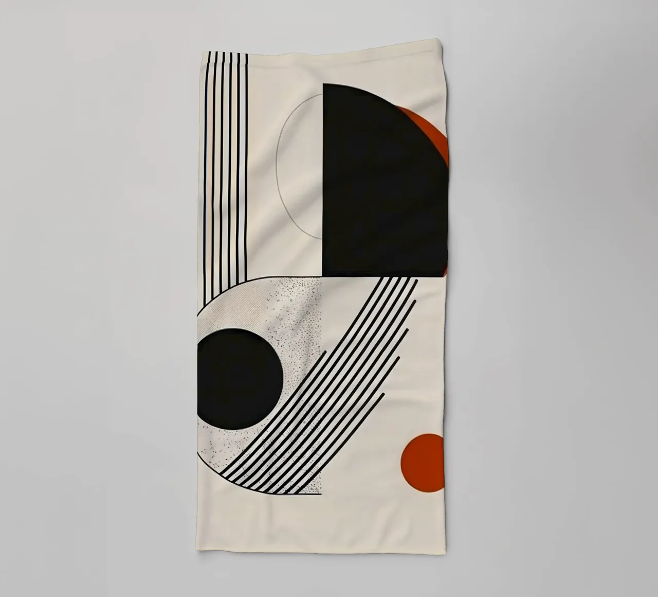 Geometric shapes and lines asciugamano da bagno da LisaArtes