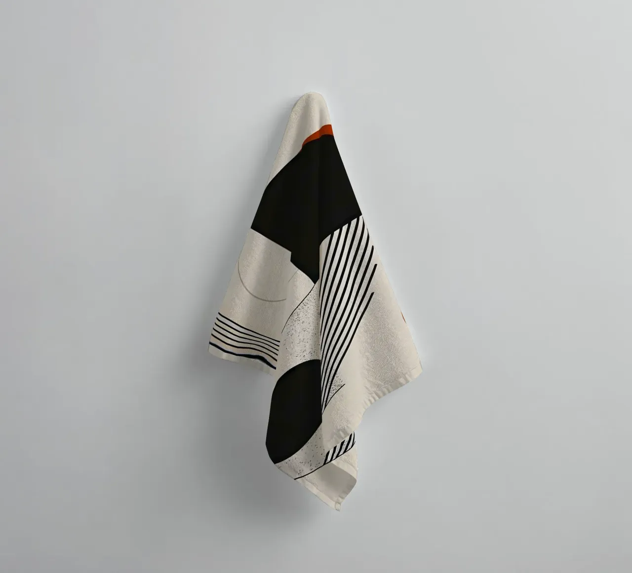 Geometric shapes and lines asciugamano da bagno da LisaArtes