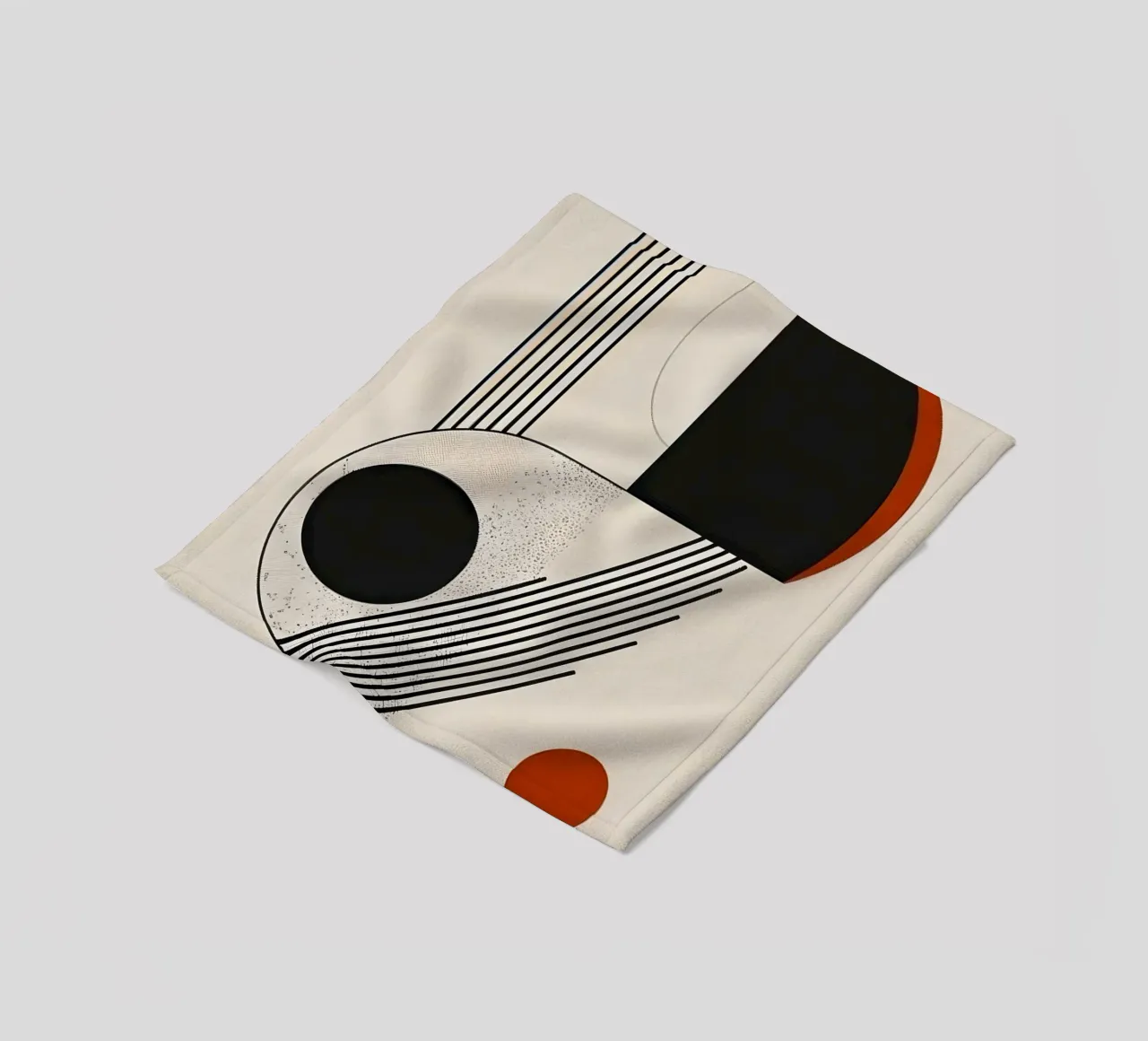 Geometric shapes and lines coperta in pile da LisaArtes