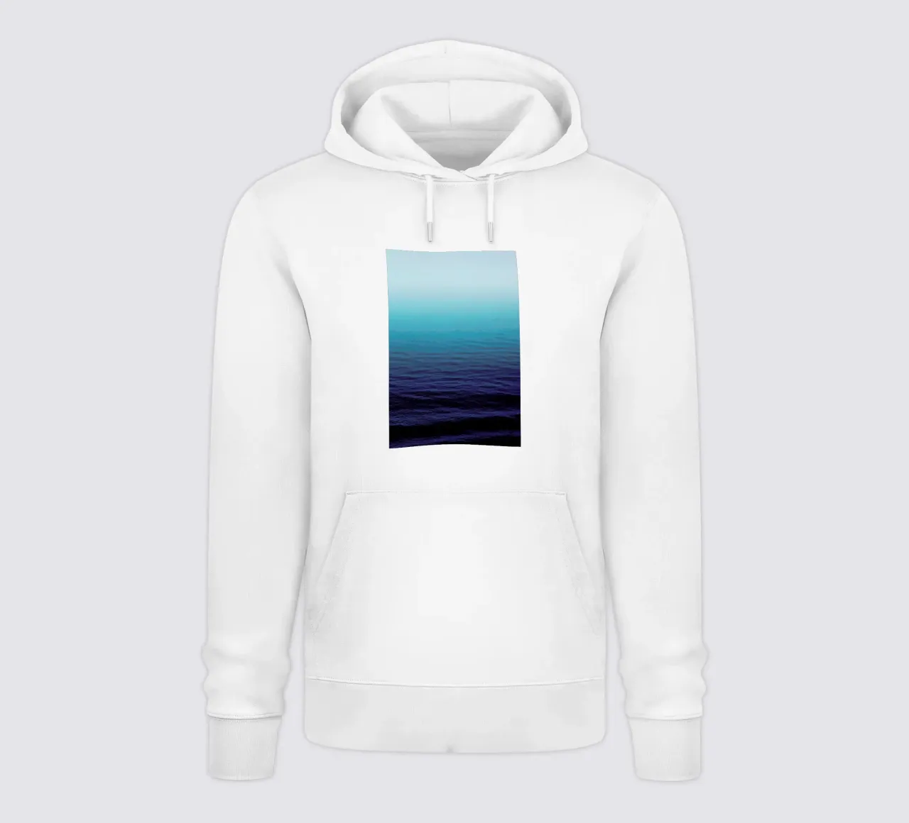 Deep Blue felpa con cappuccio da Leah Flores