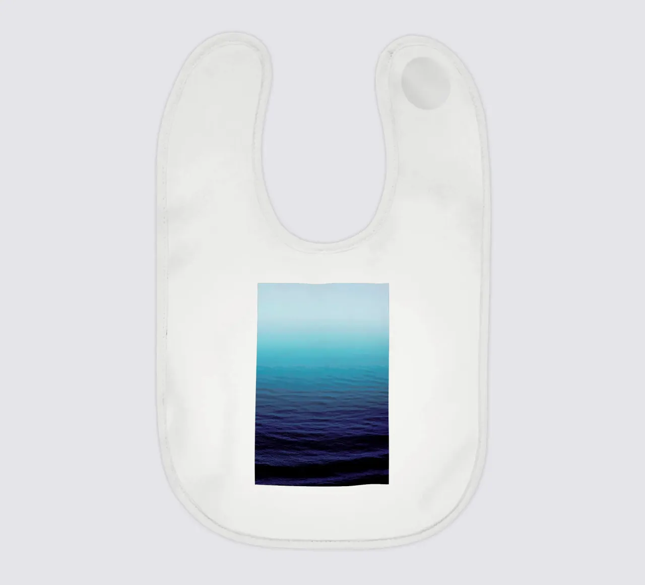 Deep Blue Babylätzchen von Leah Flores