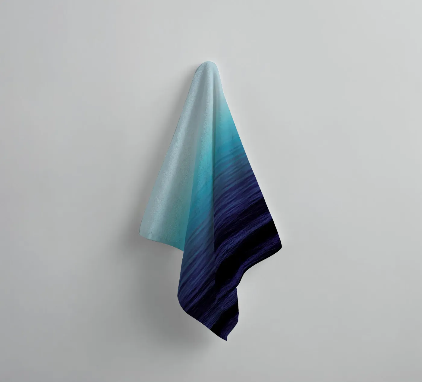 Deep Blue badhanddoek van Leah Flores